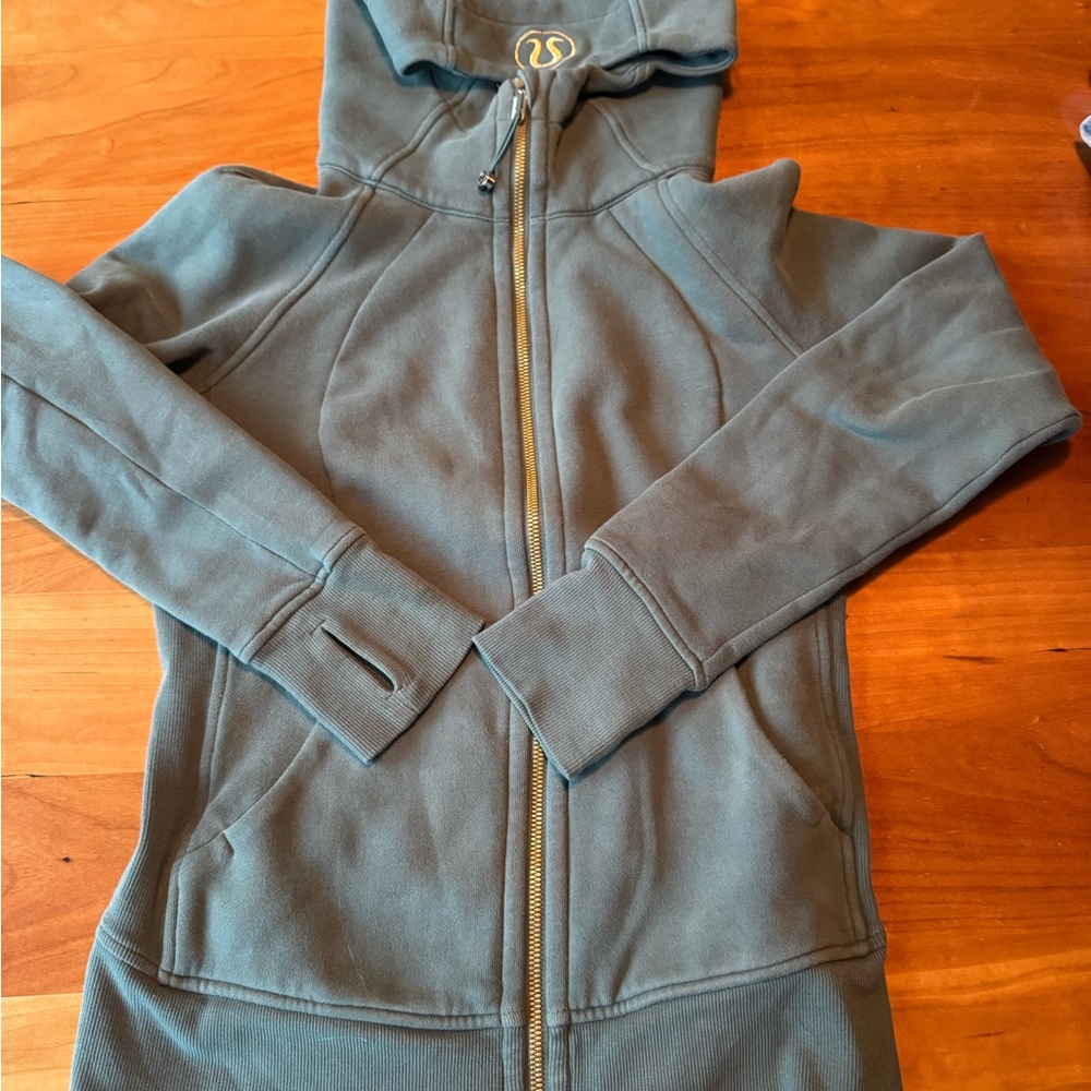 lululemon athletica Green Hoodie Jacket